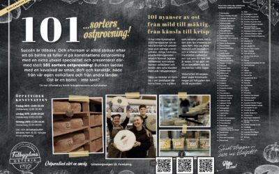 101 SORTERS OSTPROVNING – FALBYGDENS OSTERIA