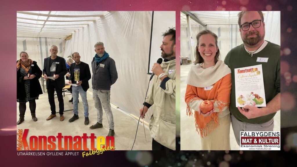UTMÄRKELSEN GYLLENE ÄPPLET