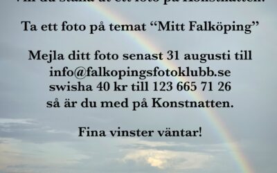 Visa ditt Falköping under Konstnatten!