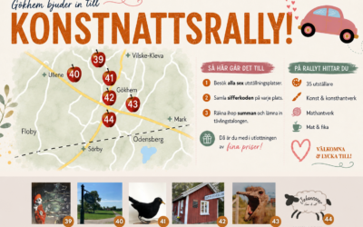 RÄTTELSE – KONSTNATTSRALLYT I GÖKHEM