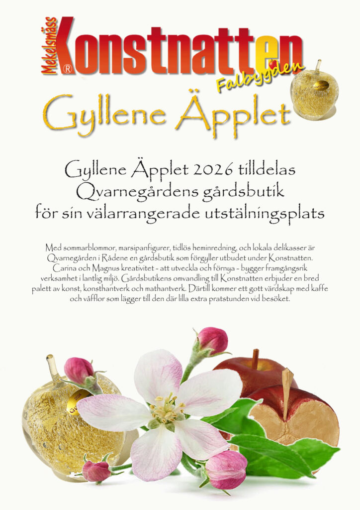 Gyllene Applet 2026 Qvarnegarden